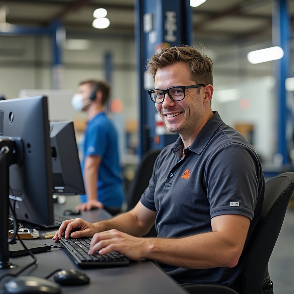 Customer service desk